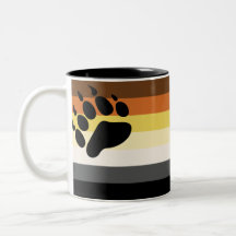 Tasse de drapeau d'ours
