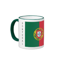 Tasse de drapeau du Portugal