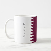 Tasse de drapeau du Qatar