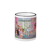 Tasse "de famille moderne"