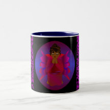 Tasse "de fille d'ange" - personnalisable