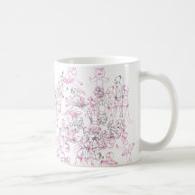 Tasse de "filles" de Jennifer Schauder Smith