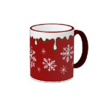Tasse de flocon de neige
