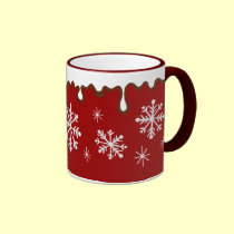 Tasse de flocon de neige tasses