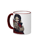 Tasse "de furets rouges de papillon" tasses