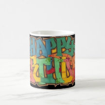 Tasse de graffiti