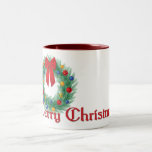 Tasse de guirlande de Joyeux Noël