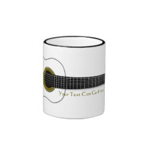 Tasse de guitare acoustique