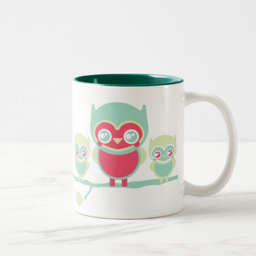 Tasse de hiboux de Lil Munchkin Kawaii