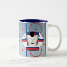 Tasse de Jersey d'équipe de hockey de glace
