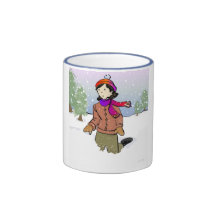 Tasse de jeu de neige