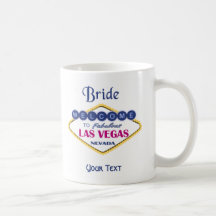 Tasse de jeune mariée de Las Vegas