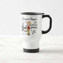 Tasse de joueur de clarinette