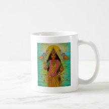 Tasse de Lakshmi de déesse