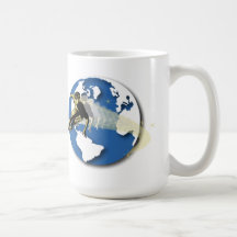 Tasse de l'Amérique de cercle