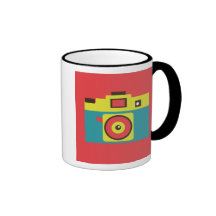 Tasse de l'appareil-photo de jouet (CMYK)