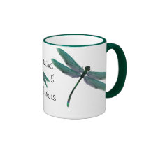 Tasse de libellule