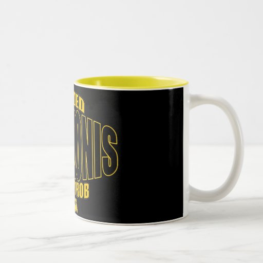 Tasse de logo de ceinture de Lion Adonis