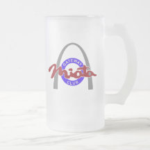 tasse de logo de double en verre 10oz ou 16oz givr