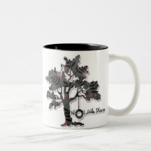 Tasse de logo de fleur