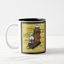 Tasse de maître d'hôtel de café de Steampunk