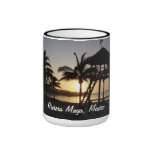 Tasse de mer des Caraïbes de Cancun Mexique de May