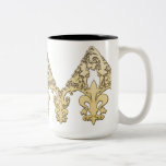Tasse de motif de Fleur