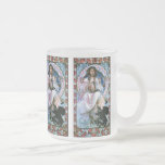 Tasse de Mucha : Slavia - art Nouveau - secession
