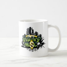Tasse de musique de hip hop