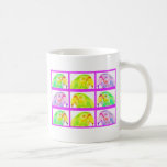 Tasse de neuf perroquets