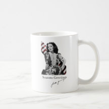 Tasse de Noël de Loretta Young
