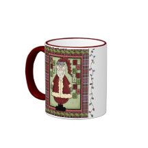 Tasse de Noël de Père Noël de Noël