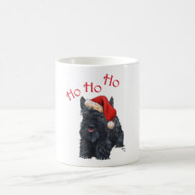 Tasse de Noël de Terrier d'écossais