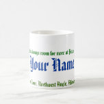 Tasse de nom de rivière d'ours