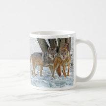 Tasse de paires de loup