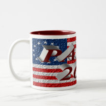 Tasse de PALIN 2016, Bourgogne 3D, Betsy Ross