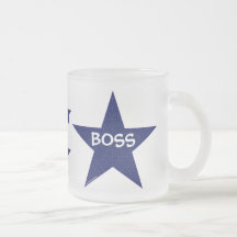 Tasse de patron d'étoile