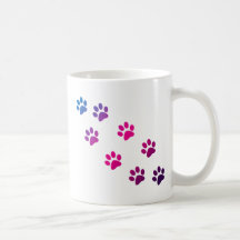 Tasse de pattes de chat