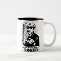 Tasse de perdant de dirigeant