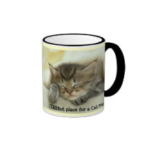 Tasse de petit somme de chat