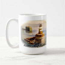 Tasse de phare du récif de Robbin (et poème de pha