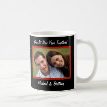 Tasse de photo de coutume de la bonne année 2012