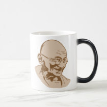 Tasse de portrait de Mahatma Gandhi tasses