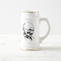 Tasse de portrait de Mahatma Gandhi tasses