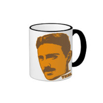 Tasse de portrait de Nikola Tesla tasses