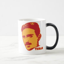 Tasse de portrait de Nikola Tesla tasses