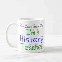 Tasse de professeur d'histoire