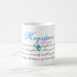 Tasse de Qoute d'anniversaire de fille