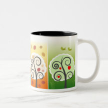 Tasse de quatre saisons