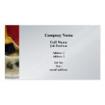 Tasse de rasage de fantaisie cartes de visite professionnelles